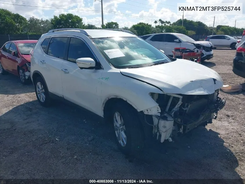 KNMAT2MT3FP525744 2015 Nissan Rogue Sv