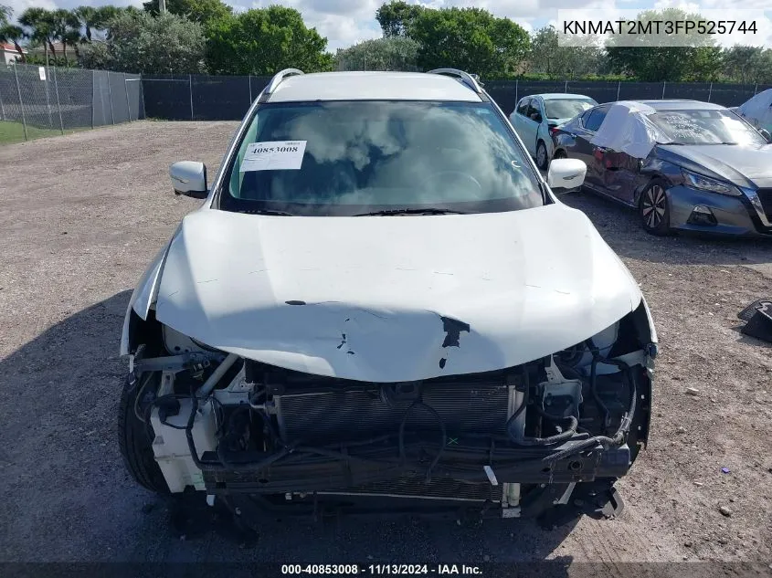 KNMAT2MT3FP525744 2015 Nissan Rogue Sv