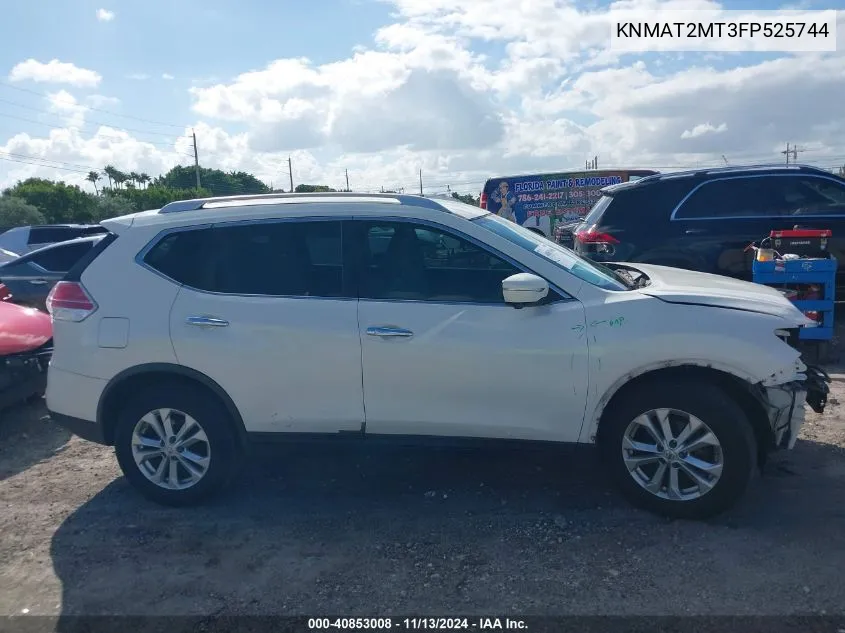 KNMAT2MT3FP525744 2015 Nissan Rogue Sv