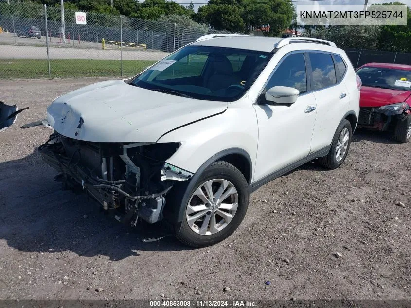 KNMAT2MT3FP525744 2015 Nissan Rogue Sv