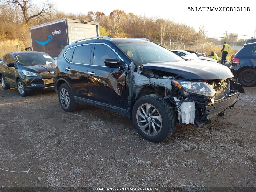 2015 Nissan Rogue Sl VIN: 5N1AT2MVXFC813118 Lot: 40879227