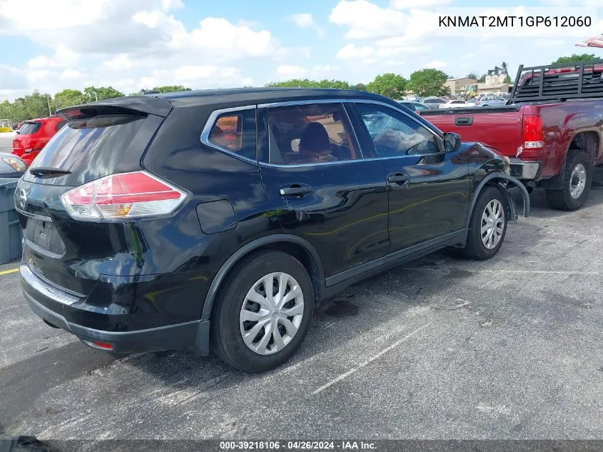 KNMAT2MT1GP612060 2016 Nissan Rogue S