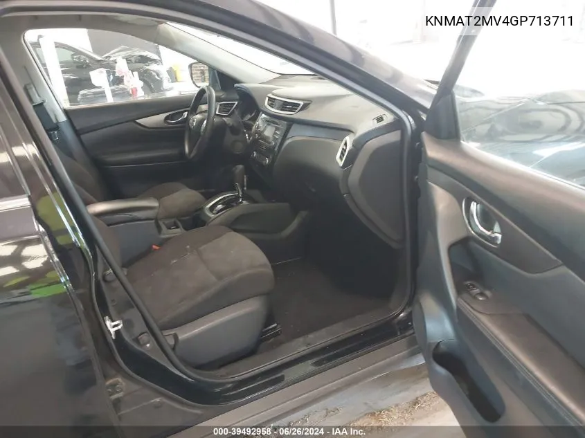 KNMAT2MV4GP713711 2016 Nissan Rogue Sv