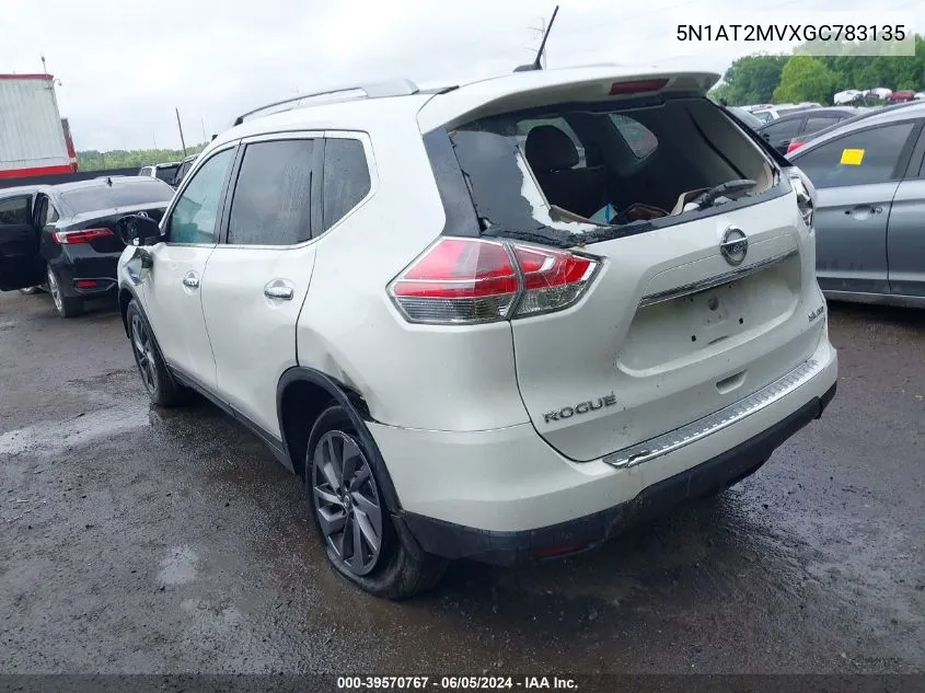 5N1AT2MVXGC783135 2016 Nissan Rogue Sl