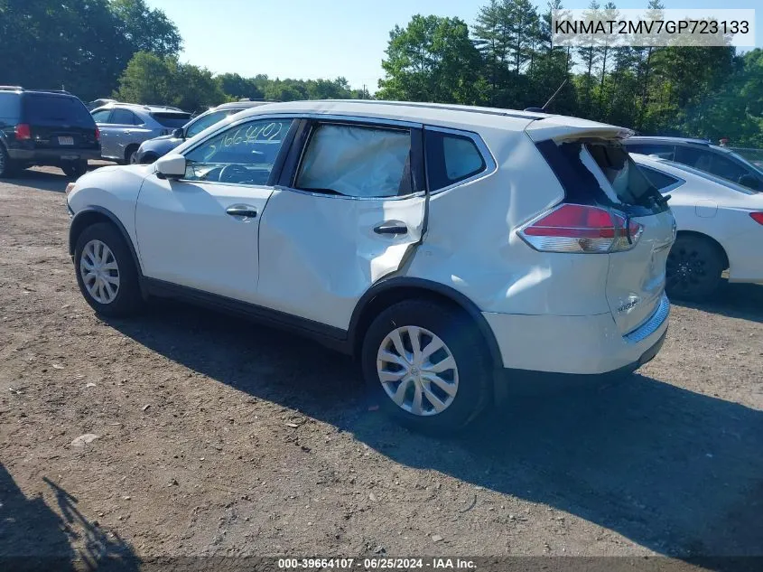 2016 Nissan Rogue S VIN: KNMAT2MV7GP723133 Lot: 39664107