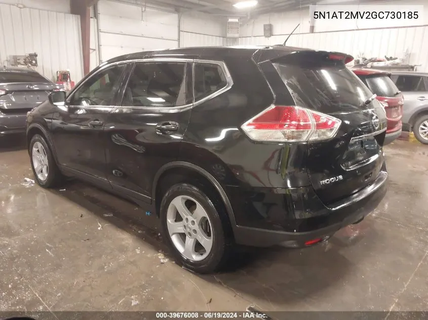 5N1AT2MV2GC730185 2016 Nissan Rogue S/Sl/Sv