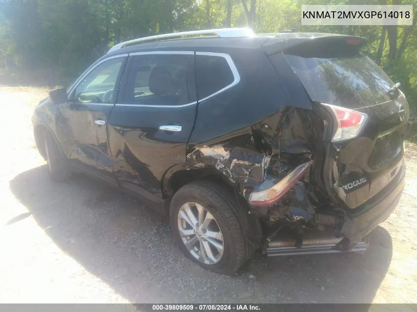 KNMAT2MVXGP614018 2016 Nissan Rogue Sv