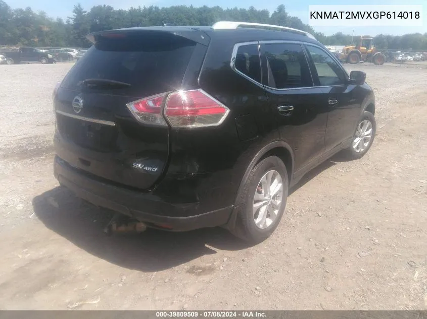 KNMAT2MVXGP614018 2016 Nissan Rogue Sv