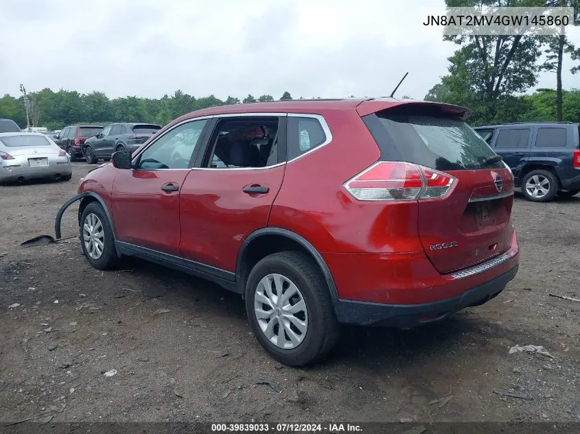 JN8AT2MV4GW145860 2016 Nissan Rogue S