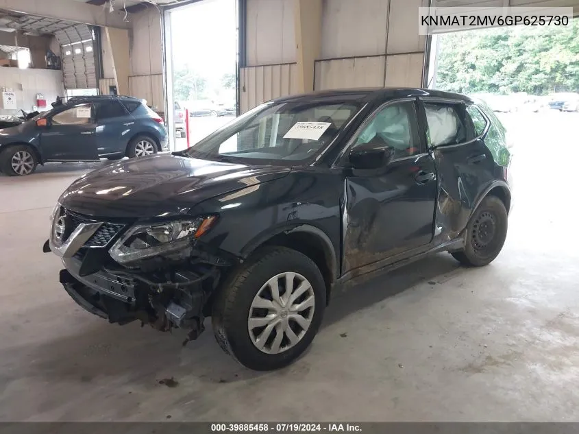 KNMAT2MV6GP625730 2016 Nissan Rogue S