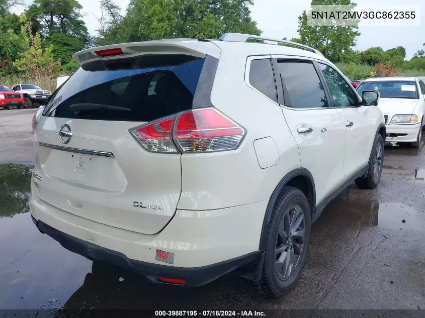 5N1AT2MV3GC862355 2016 Nissan Rogue Sl