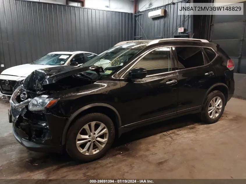 JN8AT2MV3GW148829 2016 Nissan Rogue Sv