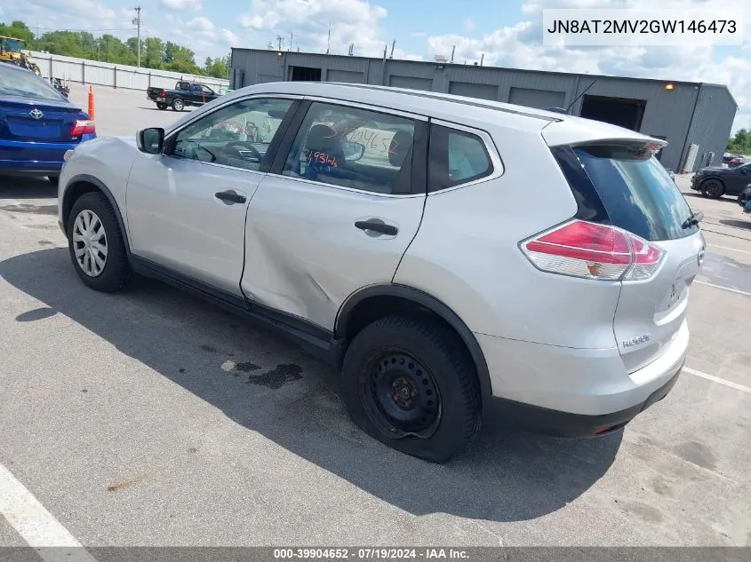 2016 Nissan Rogue S VIN: JN8AT2MV2GW146473 Lot: 39904652