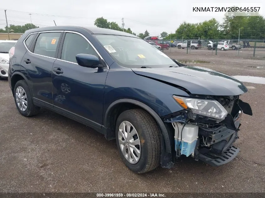 KNMAT2MV2GP646557 2016 Nissan Rogue S