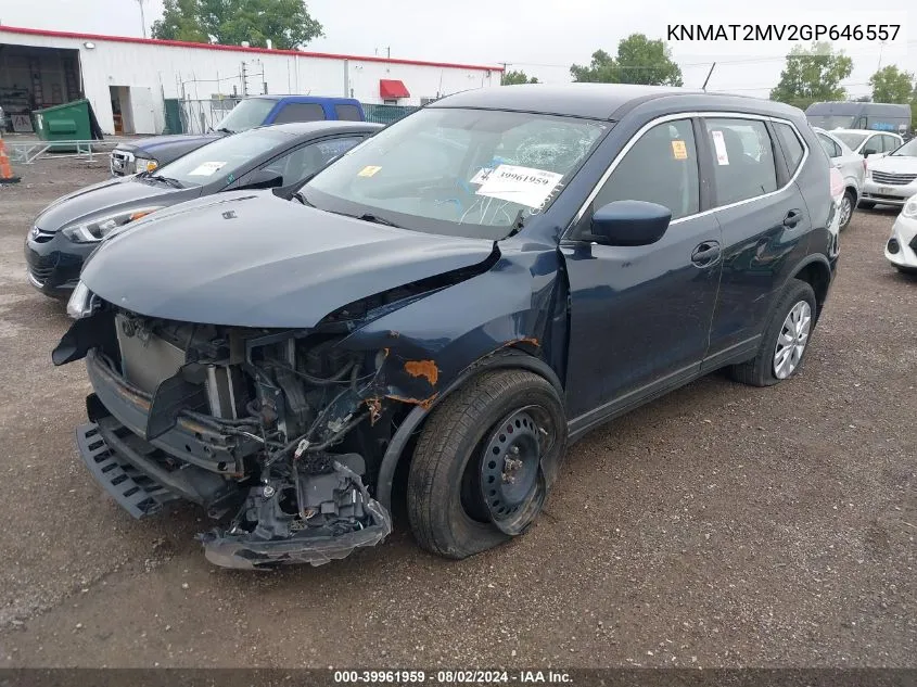 KNMAT2MV2GP646557 2016 Nissan Rogue S