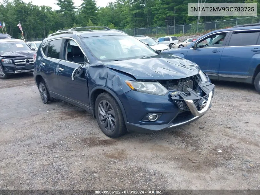 5N1AT2MV9GC783725 2016 Nissan Rogue S/Sl/Sv