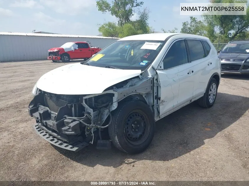 KNMAT2MT0GP625558 2016 Nissan Rogue S