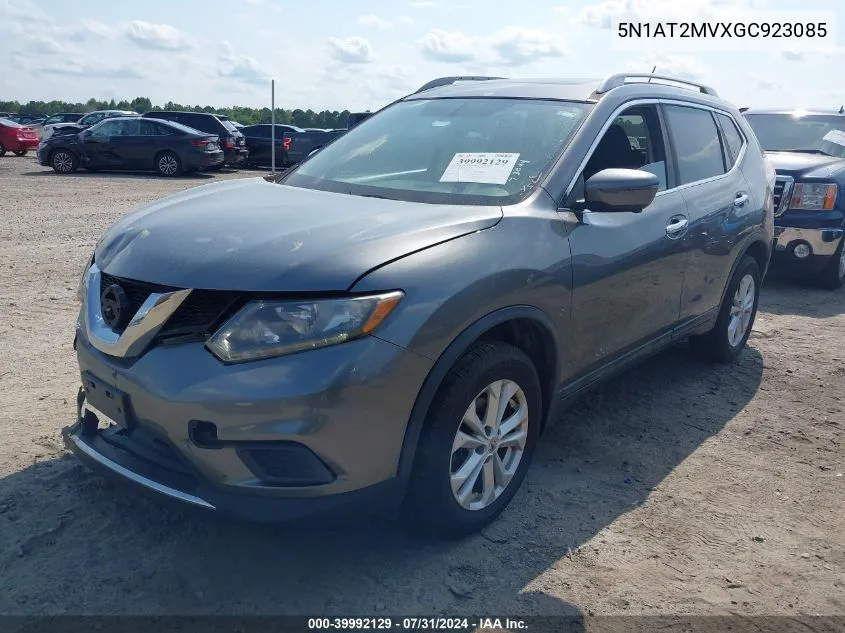 5N1AT2MVXGC923085 2016 Nissan Rogue Sv