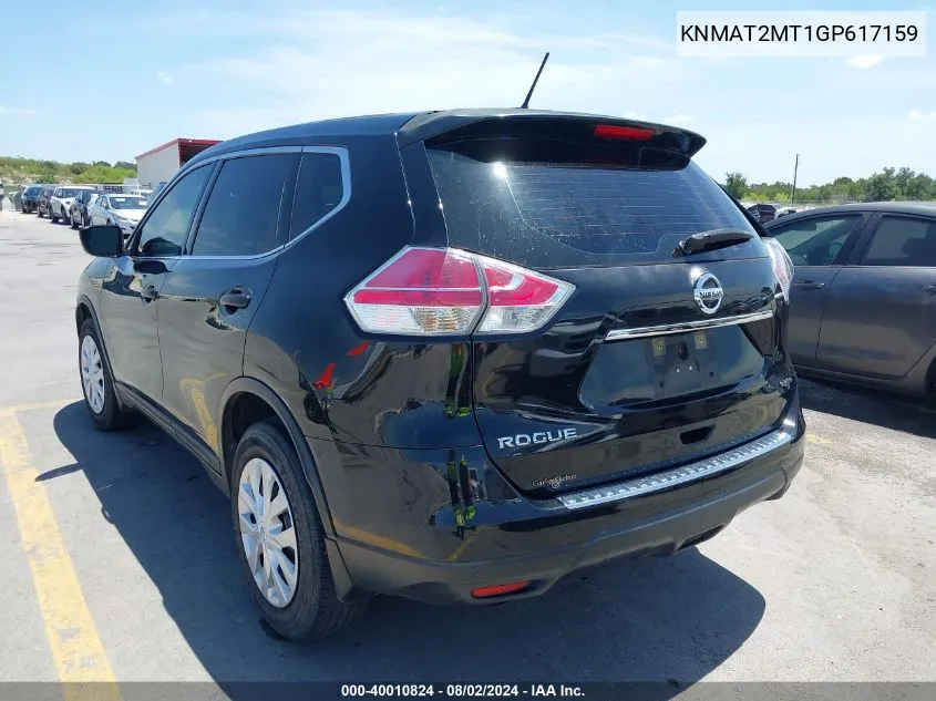 KNMAT2MT1GP617159 2016 Nissan Rogue S