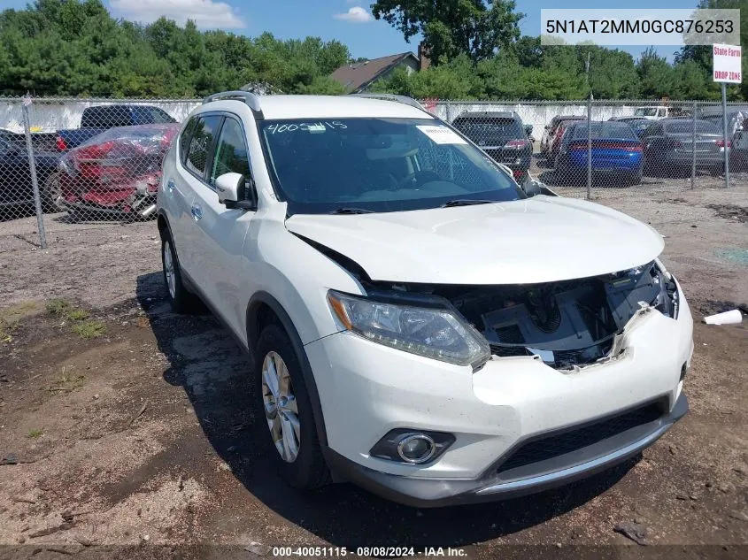 5N1AT2MM0GC876253 2016 Nissan Rogue Sv