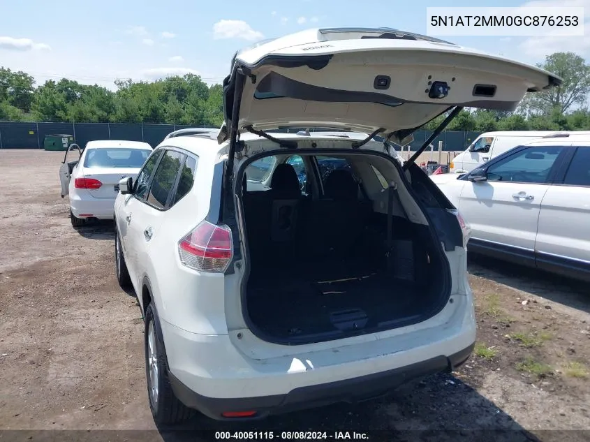 5N1AT2MM0GC876253 2016 Nissan Rogue Sv