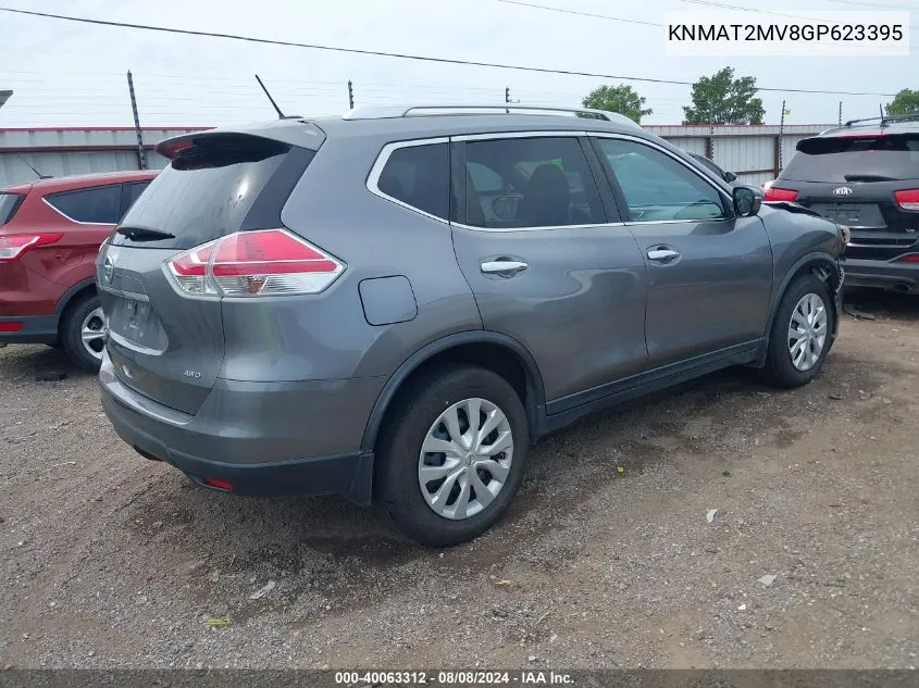 KNMAT2MV8GP623395 2016 Nissan Rogue S