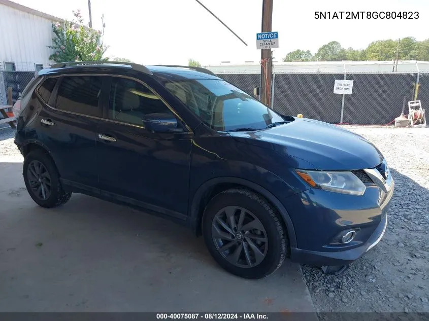 5N1AT2MT8GC804823 2016 Nissan Rogue Sl