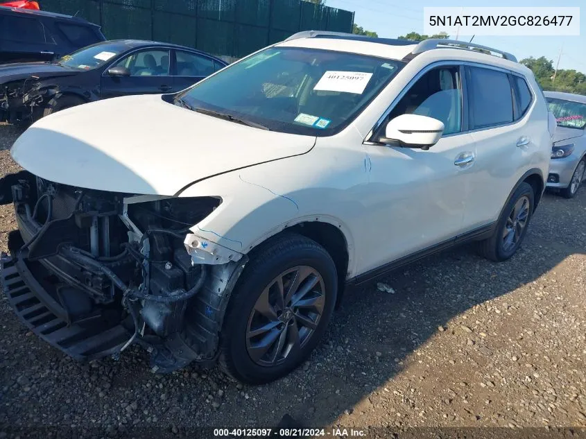 5N1AT2MV2GC826477 2016 Nissan Rogue Sl