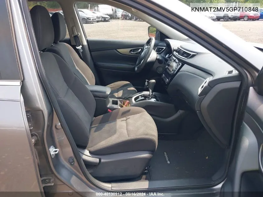 KNMAT2MV5GP710848 2016 Nissan Rogue Sv