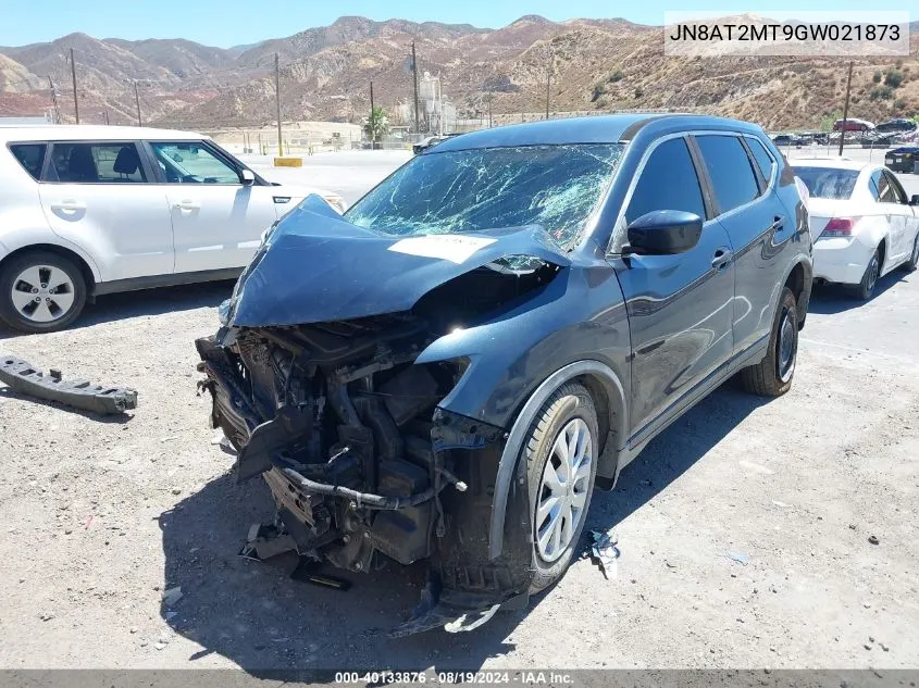 2016 Nissan Rogue S VIN: JN8AT2MT9GW021873 Lot: 40133876