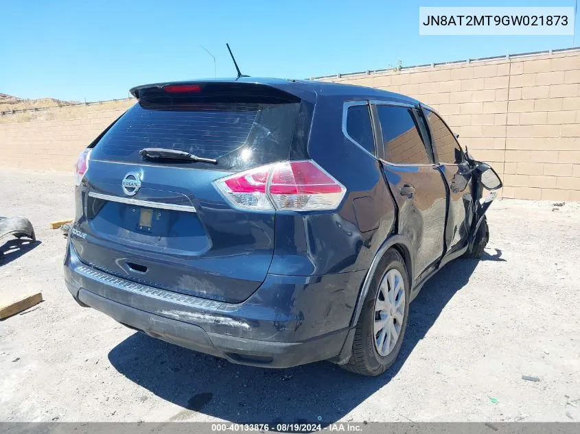 2016 Nissan Rogue S VIN: JN8AT2MT9GW021873 Lot: 40133876