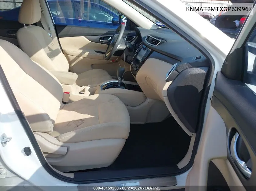 KNMAT2MTXGP639967 2016 Nissan Rogue Sv