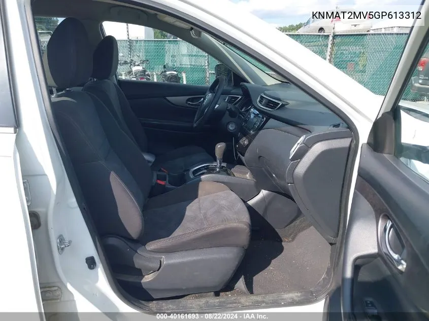 KNMAT2MV5GP613312 2016 Nissan Rogue S