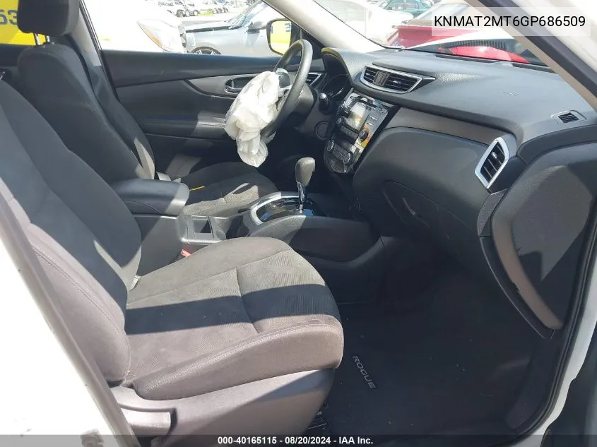 KNMAT2MT6GP686509 2016 Nissan Rogue Sv