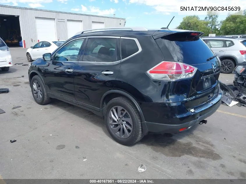 5N1AT2MV9GC845639 2016 Nissan Rogue Sl