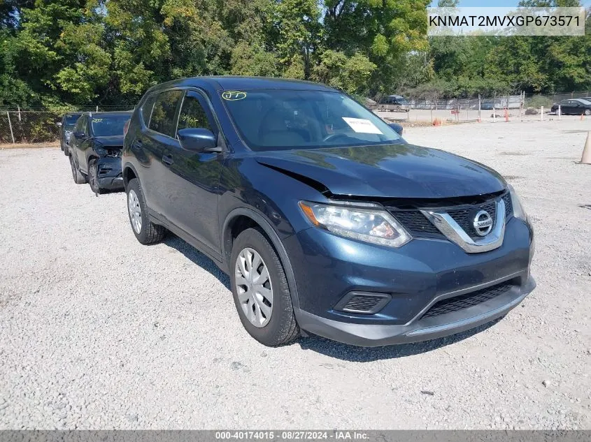 KNMAT2MVXGP673571 2016 Nissan Rogue S