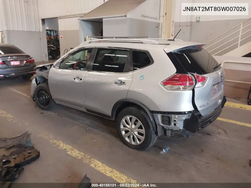 JN8AT2MT8GW007026 2016 Nissan Rogue S