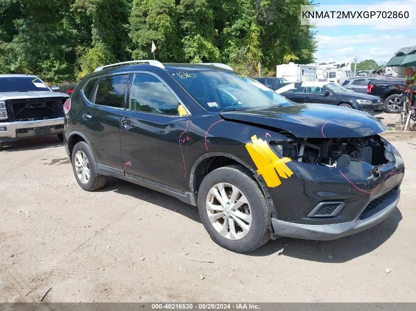 KNMAT2MVXGP702860 2016 Nissan Rogue Sv