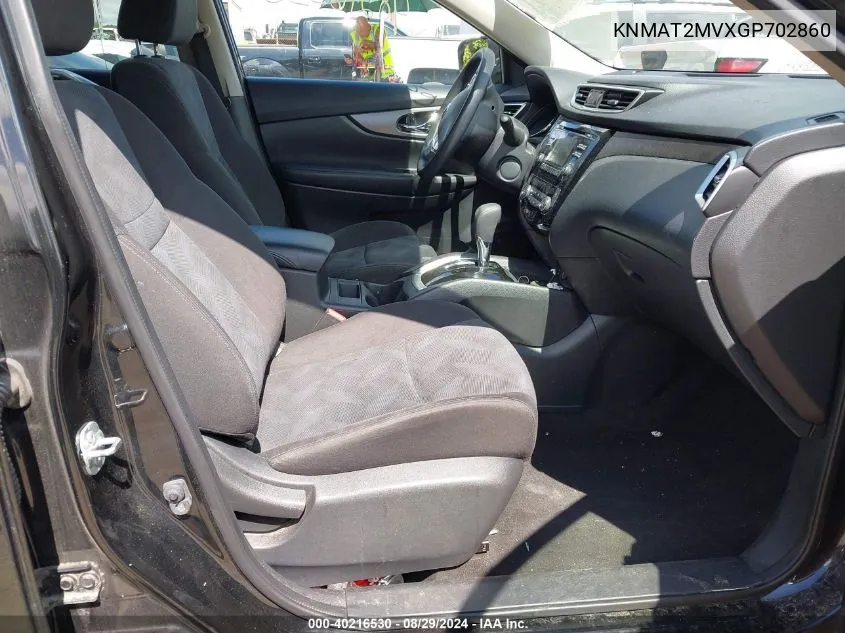 KNMAT2MVXGP702860 2016 Nissan Rogue Sv