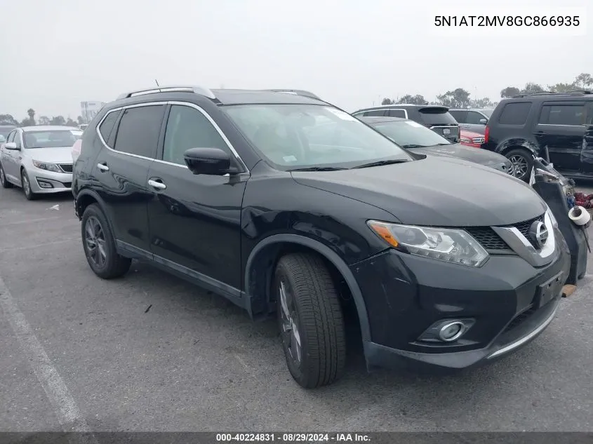 5N1AT2MV8GC866935 2016 Nissan Rogue Sl