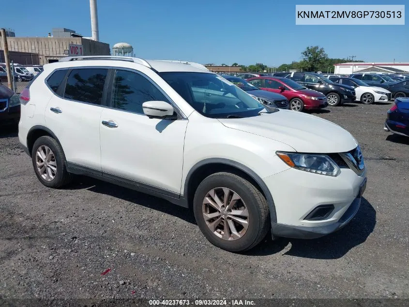 KNMAT2MV8GP730513 2016 Nissan Rogue Sv