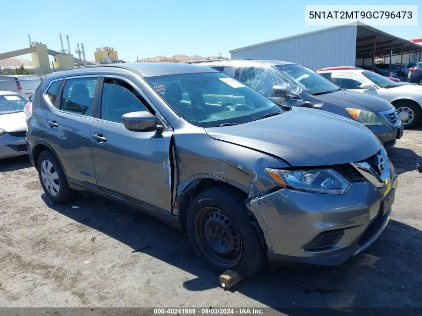 5N1AT2MT9GC796473 2016 Nissan Rogue S/Sl/Sv