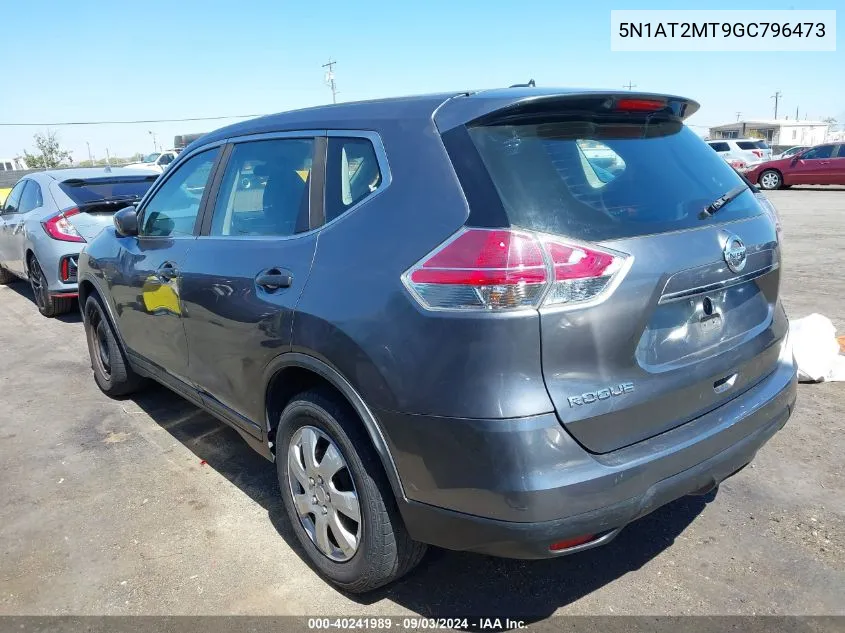 5N1AT2MT9GC796473 2016 Nissan Rogue S/Sl/Sv