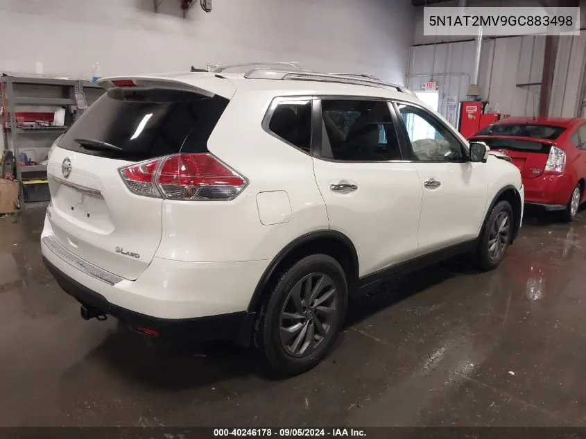 5N1AT2MV9GC883498 2016 Nissan Rogue Sl