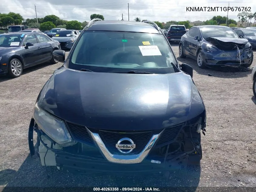 KNMAT2MT1GP676762 2016 Nissan Rogue S