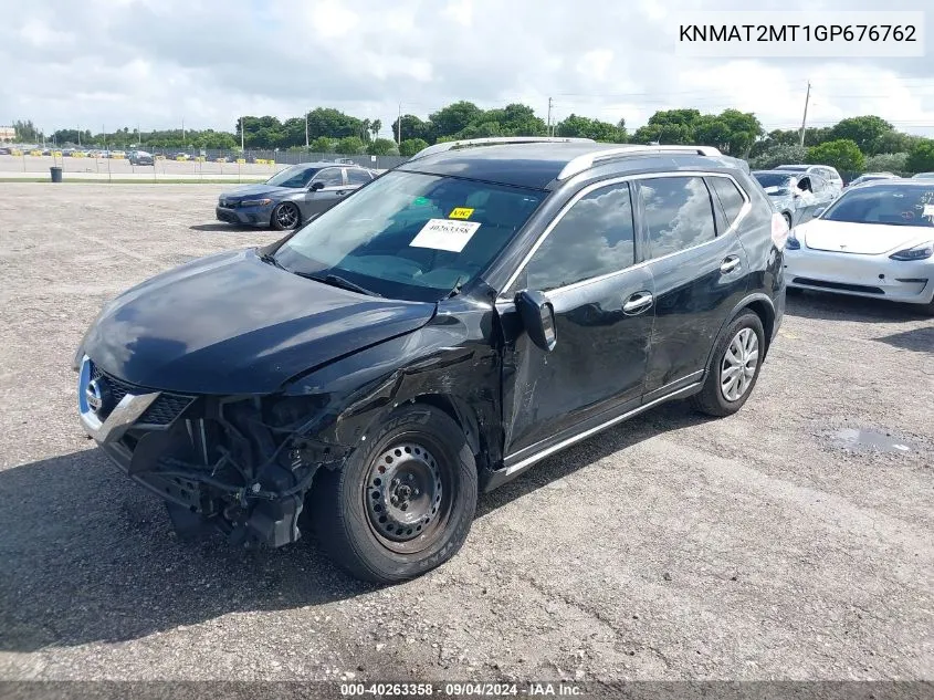 KNMAT2MT1GP676762 2016 Nissan Rogue S