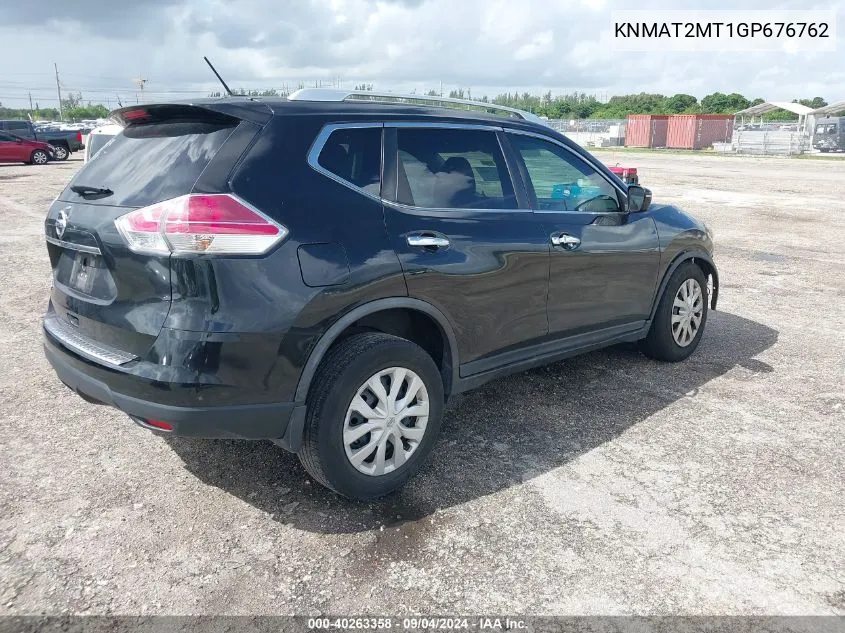 KNMAT2MT1GP676762 2016 Nissan Rogue S