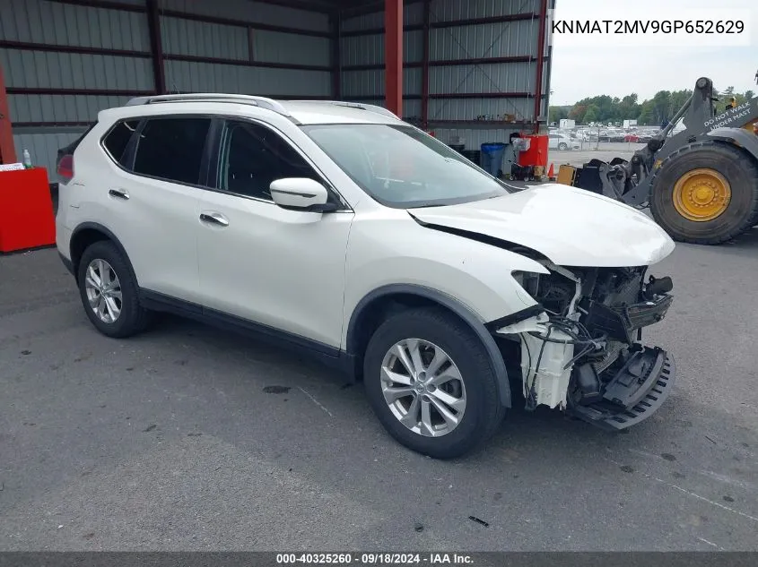 KNMAT2MV9GP652629 2016 Nissan Rogue Sv