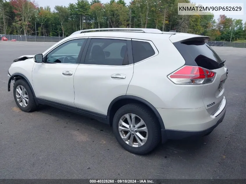 KNMAT2MV9GP652629 2016 Nissan Rogue Sv