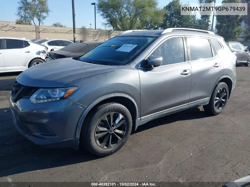 KNMAT2MT9GP679439 2016 Nissan Rogue Sv